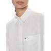 Γυναικείο Πουκάμισο Tommy Jeans Tjw Sp Ovr Linen Shirt White DW0DW17987-YBR