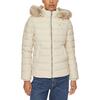 Γυναικείο Μπουφάν Tommy Jeans Basic Hooded Down Ext Newsprint DW0DW18312-ACG