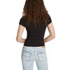 Γυναικείο T-shirt Tommy Jeans Slim Linear Black DW0DW18785-BDS