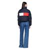 Γυναικείο Μπουφάν Tommy Jeans Back Flag Alaska Ext Dark Night Navy DW0DW18820-C1G