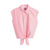 Γυναικείο Πουκάμισο Tommy Jeans Poplin Front Knot Shirt Amour / Stripe DW0DW20291-0D4