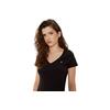ΓυναικείοT-shirt Tommy Jeans V Neck Black DW0DW20458-BDS