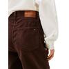 Γυναικείο Παντελόνι Tommy Jeans Claire Hr Wide Cord Rich Brown DW0DW21700-GS734