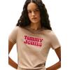 Γυναικείο T-Shirt Tommy Jeans Tjw Reg Essential Logo 2 Tee Ext Malted Milk DW0DW21956-GUQ