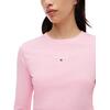 Γυναικεία Μπλούζα Tommy Jeans Tjw Slim Classic Logo Ls Tee Pink Sugar DW0DW23248-TPF