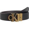 Ανδρική Ζώνη Calvin Klein Ro Mp Rev Adj Lthr Belt 35mm Black_ Bitter Brown K50K511165-0GS