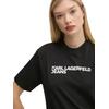 Γυναικείο T-shirt Karl Lagerfeld Reg Ss Essential Black A1W17005-999