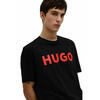 Ανδρικό T-Shirt Hugo Jersey Dulivio 10229761 01 Black 50467556-001