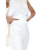 Γυναικείο Παντελόνι My T Wearables White S23T1133-WHITE