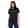 Γυναικείο T-shirt Tommy Hilfiger Reg Corp Logo C-Nk Ss Black WW0WW40276-BDS