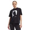 Γυναικείο T-shirt Karl Lagerfeld Regural Sslv Tee Black 245J1711-J101