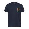 Ανδρικό T-shirt Tommy Jeans Tjm Reg Twisted Signtr Ext Dark Night Navy DM0DM20771-C1G