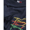 Ανδρικό T-shirt Tommy Jeans Tjm Reg Twisted Signtr Ext Dark Night Navy DM0DM20771-C1G