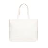 Γυναικεία Τσάντα Ώμου Calvin Klein Sculpted Slim Tote34 Lily White LV04K3070G-FUP