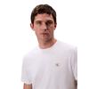 Ανδρικό T-Shirt Calvin Klein SS Stretch Cotton Slim Tee Bright White LV04LC240G-YAF