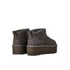 Γυναικεία Μποτάκια Ugg Classic Ultra Mini Platform Charcoal 1135092-CHRC