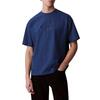 Ανδρικό T-Shirt Calvin Klein Ss Hi Low Emb 16s Jersey Cn Tee Dark Sapphire LV04RB295G-CEF