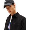 Ανδρικό Πουκάμισο Tommy Jeans Tjm Reg Baby Cord Shirt Ext Black DM0DM22021-BDS