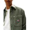Ανδρικό Πουκάμισο Tommy Jeans TJM Rlx Washed Cord Shirt Ext Pewter Green DM0DM22016-MRH