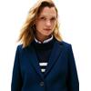 Γυναικείο Παλτό Tommy Hilfiger Classic Sb Wool Reg Coat Dark Night Navy WW0WW46547-C1G