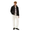 Ανδρική Ζακέτα Tommy Hilfiger Global Stripe Zip Through Black MW0MW40481-BDS