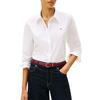 Γυναικείο Πουκάμισο Tommy Hilfiger Ess Poplin Regular Shirt Th Optic White WW0WW47169-YCF