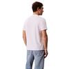 Ανδρικό T-shirt Calvin Klein Ss 30s Eu Ck Bh Logo Graphic Tee Brilliant White LV04RC843G-YAA