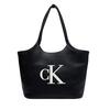 Γυναικεία Τσάντα Calvin Klein Bold Ck Shopper Black/White LV04F3562G-3L2