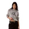 Γυναικείο Πουλόβερ Calvin Klein Bicolor Rib Mock Neck Logo Black Combo LV047H317G-UB1