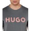 Ανδρικό T-shirt Hugo Dulivio Open Grey 50467556-086