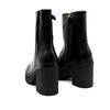 Γυναικεία Μποτάκια Tommy Hilfiger Plateau Crepe Look Boot Black FW0FW07535-BDS