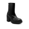 Γυναικεία Μποτάκια Tommy Hilfiger Plateau Crepe Look Boot Black FW0FW07535-BDS