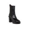 Γυναικεία Μποτάκια Tommy Hilfiger Elevated Plateau Chelsea Bootie Black FW0FW07542-BDS