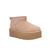 Γυναικεία Μποτάκια Ugg Classic Ultra Mini Platform Sand 1135092-SAN