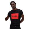 Ανδρικό T-Shirt Hugo Jersey Dulive222 Black 50467952-001