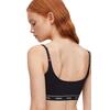 Γυναικείο Bralette Hugo Twin Bralette Stripe 10240727 01 Black 50469659-001
