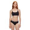 Γυναικείο Bralette Hugo Twin Bralette Stripe 10240727 01 Black 50469659-001