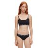 Γυναικείο Εσώρουχο Hugo Triplet Thong Stripe 10240727 01 Black 50469681-001
