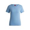 Γυναικείο T-shirt Hugo Damacia 3 Light Pastel Blue 50535491-452