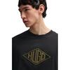 Aνδρικό T-shirt Hugo Dalendi Black 50534934-001