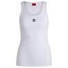 Γυναικείο Top Hugo Datamia White 50514489-100
