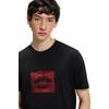 Ανδρικό T-Shirt Hugo Deterni Black 50544496-001