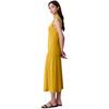 Γυναικείο Φόρεμα Calvin Klein Ls Second Skin Crew Neck Dress Lemon Amber LV044C236G-W0L