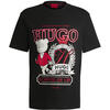 Ανδρικό T-shirt Hugo Daporoni Black 50538254-001