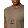 Ανδρικό T-Shirt Hugo Dugolini Medium Grey 50549154-032