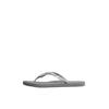 Γυναικείες Σαγιονάρες Calvin Klein Flipflop Mtl Silver HW0HW01530-0IP