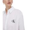 Γυναικείο Πουκάμισο Calvin Klein Loose Monologo Shirt Bright White J20J221866-YAF