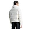 Γυναικείο Μπουφάν Calvin Klein Down Soft Touch Label Puffer Ivory J20J222235-YBI