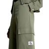 Γυναικείο Παντελόνι Calvin Klein High Rise Milano Utility Pants Dusty Olive J20J222605-LDY