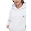 Γυναικείο Φούτερ Calvin Klein Woven Label Hoodie Bright White J20J222732-YAF